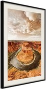 Αφίσα - Colorado River - 40x60 - Μαύρο - Με πασπαρτού