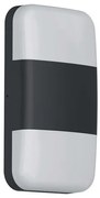 Απλίκα Φωτιστικό Τοίχου LED 14W  Μαύρο-Λευκό  IP65 Lars LARS Elstead Lighting-LARS-Μαύρο LARS