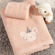Βρεφικές Πετσέτες (Σετ 2τμχ) Nef-Nef Homeware Baby Special Party Pink 420gsm