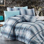 Παπλωματοθήκη Υπέρδιπλη (220x240) Dimcol Εκάβη 421 Sky Blue