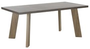 BONDI ΤΡΑΠΕΖΙ CEMENT SONOMA ΣΚΟΥΡΟ 180x90xH75cm 02-0365