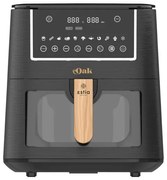 Estia Ψηφιακή Φριτέζα Αέρος Oak 1650W 7.2lt Μαύρο 06-18931