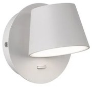 Απλίκα Mug LED σε 2 χρώματα από Fischer Honsel-30104-Λευκό 30104
