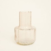 Beauty Home Γυάλινο Βάζο 13.5 x 19 cm  ΔΙΑΦΑΝΟ
