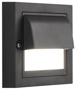 ΦΩΤΙΣΤΙΚΟ ΤΟΙΧΟΥ LED 6W 135X135X55 3CCT IP65 ΜΑΥΡΟ"SENARIO" ARTE ILLUMINA Eurolamp 145-52125
