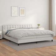 ΚΡΕΒΑΤΙ BOXSPRING ΜΕ ΣΤΡΩΜΑ ΛΕΥΚΟ 200X200 ΕΚ. ΣΥΝΘΕΤΙΚΟ ΔΕΡΜΑ 3141144