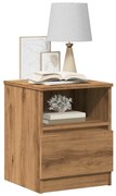 Κομοδίνα 2 τεμάχια Artisan Oak 40x40x50 cm Κατασκευασμένο ξύλο 856501