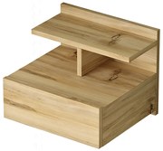 Κομοδίνο Discover επιτοίχιο sonoma 40x35.5x32εκ Υλικό: CLIPBOARD WITH MELAMINE COATING 176-000120