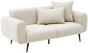 Καναπές Διθέσιος Side 825BLC2852 171x82x77cm Cream
