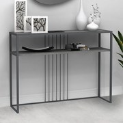 Κονσόλα Kary Megapap χρώμα γκρι σκυροδέματος 120x33x90εκ.