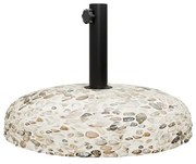 Βάση ομπρέλας Nimbus τσιμέντο ψηφιδωτή 15kg Φ35εκ 35x35x32 εκ.