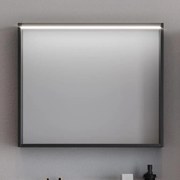 Καθρέπτης μπάνιου LAGUNA LED Μαύρο 80x14x68 εκ. 80x14x68 εκ.