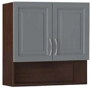 Ντουλάπι Κουζίνας κρεμαστό με ράφι 80εκ, No 80 P MDF, 80x20x72 εκ., Genomax Genom1219920274