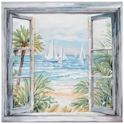 Πίνακας σε καμβά Deive Inart 80x3x80εκ