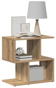 vidaXL Κομοδίνα 2 τεμ Artisan Oak 50x30x51,5 cm Κατασκευασμένο ξύλο
