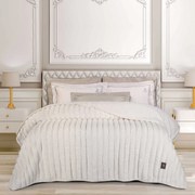 ΥΠΕΡΔΙΠΛΗ ΚΟΥΒΕΡΤΑ 220x240cm GREENWICH POLO CLUB -  FAUX FUR-FLANNEL 3477