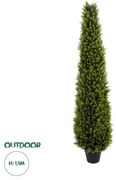 Artificial Garden CYPRESSUS SEMPERVIRENS 20395 Τεχνητό Διακοσμητικό Φυτό Μεσογειακό Κυπαρίσσι Υ150cm Globostar 20395