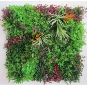 Τεχνητή Φυλλωσιά Moss Με Στίπα 5681-7 100x100cm Multi Supergreens 100X100cm