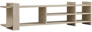Έπιπλο Τηλεόρασης Zeyna 835PUQ6401 156x29,6x40cm Travertine Beige