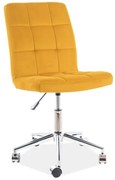 Q-020 VELVET CURRY BLUVEL 68 SIVEL CHAIR DIOMMI OBRQ020VCU