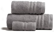 Πετσέτες Μπάνιου (Σετ 3τμχ) Melinen Premio 600gsm Γκρι