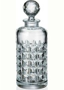 Καράφα Ουίσκι Με Πώμα Diamond CTB03102300 650ml Clear Κρύσταλλο