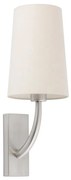 Φωτιστικό Τοίχου - Απλίκα Rem 29680-20 E27 max 15W Matt Nickel - Beige Faro Barcelona