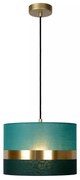 Φωτιστικό Κρεμαστό Lucide 10409-01-33 EXTRAVAGANZA TUSSE Πράσινο (Green)|Χρυσό Χρώμα (Gold Coloured)
