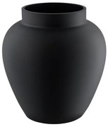 Βάζο Γυάλινο Μαύρο Σατέν Φ22cm Asindro 421209 Eglo 421209