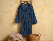 Μπουρνούζι Bloom Melinen από Βαμβάκι 400gsm - Large - Navy Blue