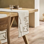 Runner Edith 149 Beige Gofis Home 33X150 Πολυέστερ