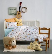 ΣΕΤ ΣΕΝΤΟΝΙΑ BEBE 120X160 ΚΟΥΝΙΑΣ ΧΩΡΙΣ ΛΑΣΤΙΧΟ - ALFIE BLUE SB Home