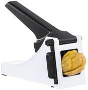 Πρέσα πατάτας Izibizi PS-321B, ανοξείδωτο ατσάλι, λαστιχένιες άκρες, χωρίς BPA, λευκό/μαύρο