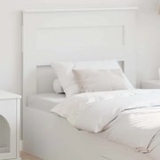 Κεφαλάρι με κεφαλάρι Λευκό 90 cm Επεξεργασμένο ξύλο