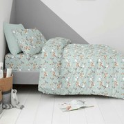 Σεντόνια Παιδικά Knight &amp; Dragon (Σετ 3τμχ) Blue-Multi Astron Μονό 175x260cm 100% Πενιέ Βαμβάκι