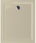 Ντουζιέρα Χυτή 140x80xY2 εκ. με Βαλβίδα Αποχέτευσης Sanitec Flat Classic Granite Ocra A200-29
