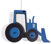 Παιδικό Κρεμαστό Φωτιστικό Οροφής TRACTOR PVC Μπλε 61580 Globostar 61580 Μπλε