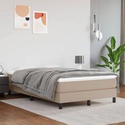 ΠΛΑΙΣΙΟ ΚΡΕΒΑΤΙΟΥ BOXSPRING ΚΑΠΟΥΤΣΙΝΟ 120X200ΕΚ. ΣΥΝΘΕΤ. ΔΕΡΜΑ 3120693