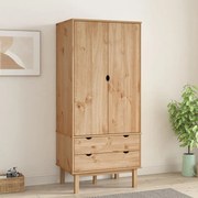 Ντουλάπα OTTA 76,5 x 53 x 172 εκ. Μασίφ Ξύλο Πεύκου 348588
