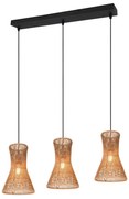 Φωτιστικό Κρεμαστό Reality Lighting -RL BIJOU R31833026 Μαύρο Ματ (Black Mat)