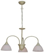 Φωτιστικό Οροφής 77-3345 1012-3P Kup Beige Homelighting Metal, Glass