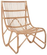 ΠΟΛΥΘΡΟΝΑ GRINN HM9815.01 ΡΑΒΔΟΙ RATTAN ΣΕ ΦΥΣΙΚΟ 56,5x73,5x79,5Υ εκ.