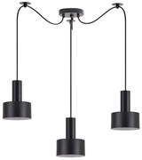 Φωτιστικό Οροφής Adept Tube 77-8542 40x40x300cm 3xE27 60W Black Homelighting