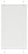 Πλισέ περσίδα Λευκό 70x100 cm Πλάτος υφάσματος 69,4 cm 4015477