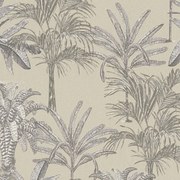 Ταπετσαρία Τοίχου Palm Tree Μπεζ 379831 cm x 10.05 m