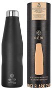 Estia 01-9816 Save the Aegean Μπουκάλι Θερμός 750ml, Midnight Black