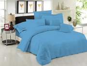 Σεντόνι Μεμονωμένο Polycotton Μονόχρωμο Υπέρδιπλο 245x270εκ. Le Blanc Blue