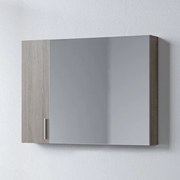 Καθρέφτης SIENA SONOMA DARK 90 3MSI090SD0W με ντουλάπια 87.5x14x65cm 3MSI090SD0W