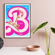 Πόστερ &amp; Κάδρο Barbie MV113 22x31cm Μαύρο Ξύλινο Κάδρο (με πόστερ)
