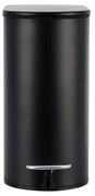 ESTIA ΧΑΡΤΟΔΟΧΕΙΟ ΜΠΑΝΙΟΥ SLIM SOFT CLOSE 5lt ΜΑΤ ΜΑΥΡΟ